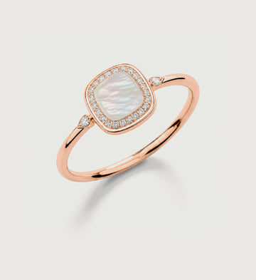 Relic Aura Ring (Pearl White), main product view