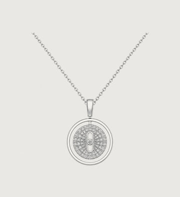 Relic Radiant Orbit Necklace (Silver), main product view