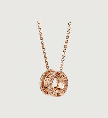 Relic Orbit Necklace (Rose Gold)