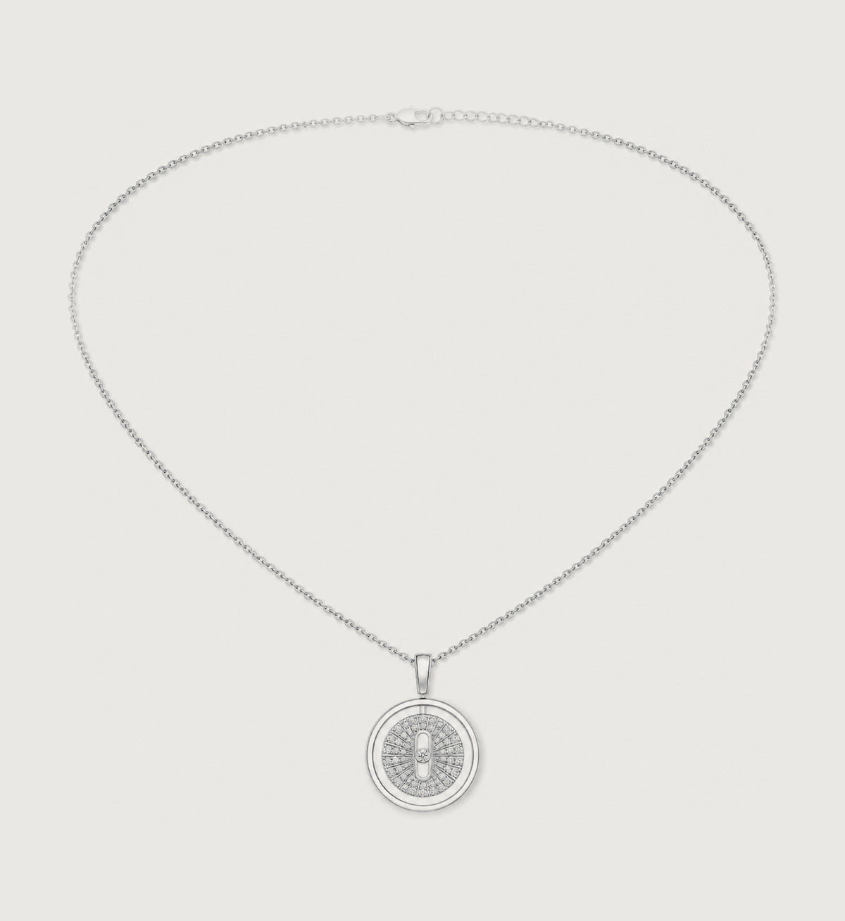 Relic Radiant Orbit Necklace (Silver)