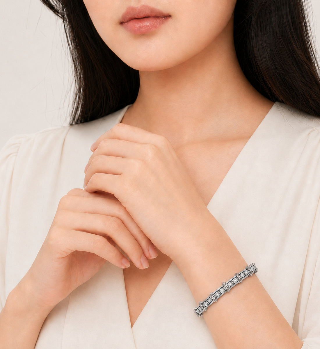 Relic Arc Bracelet (Silver)