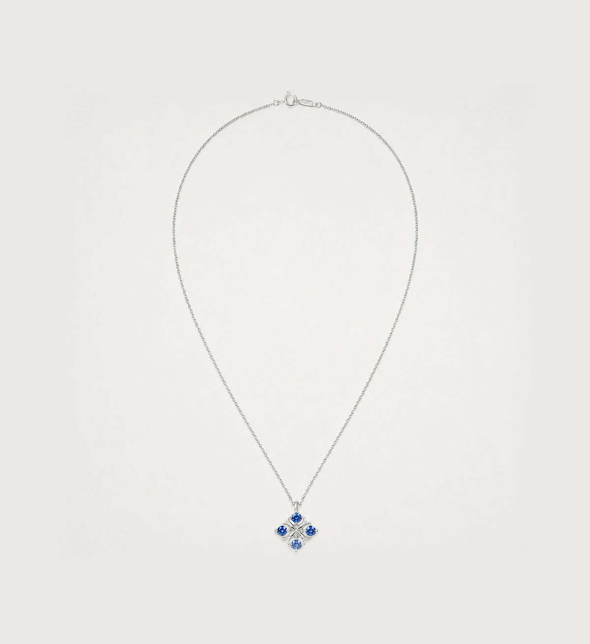 Relic Bloom Necklace (Sapphire Blue)