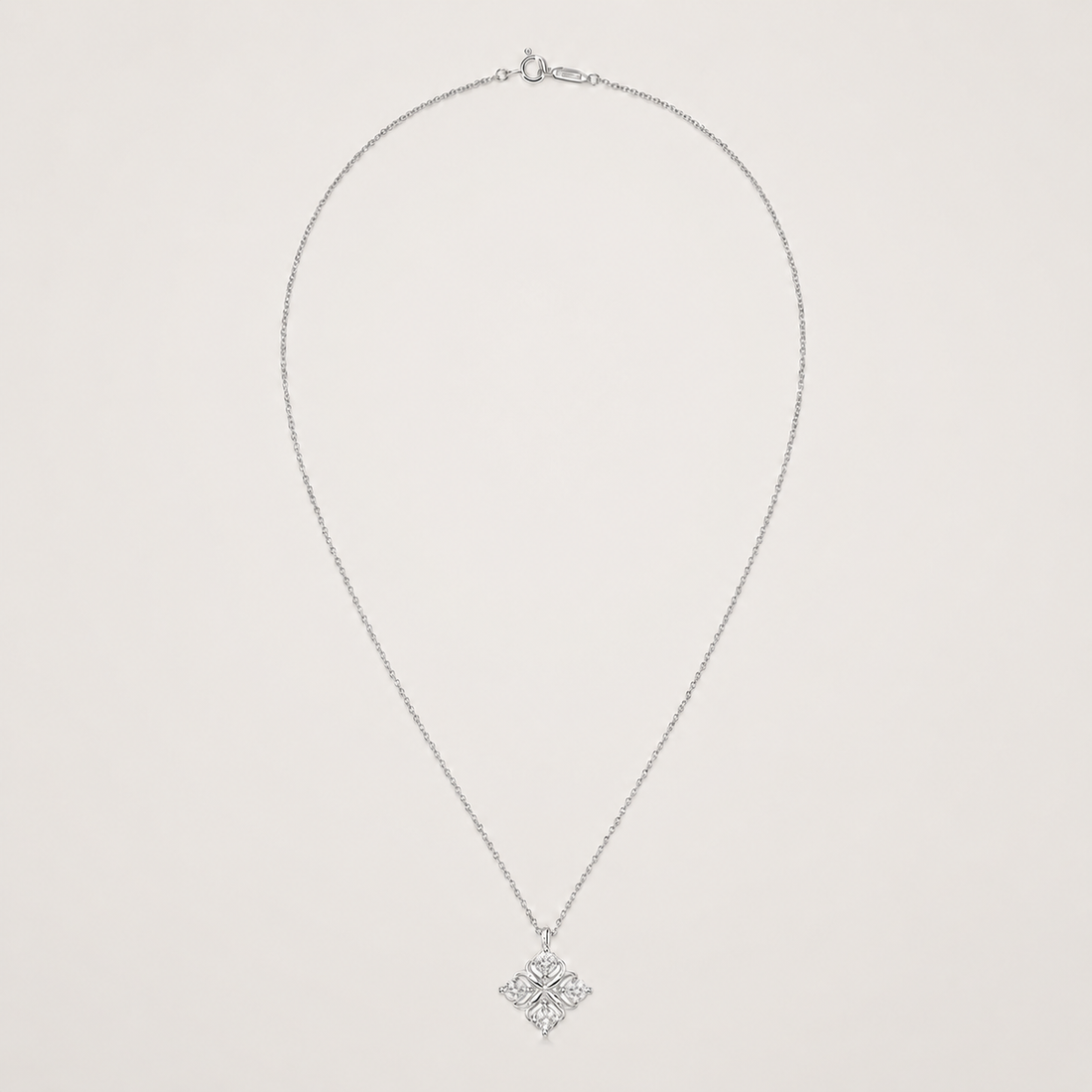 Relic Bloom Necklace (Silver)