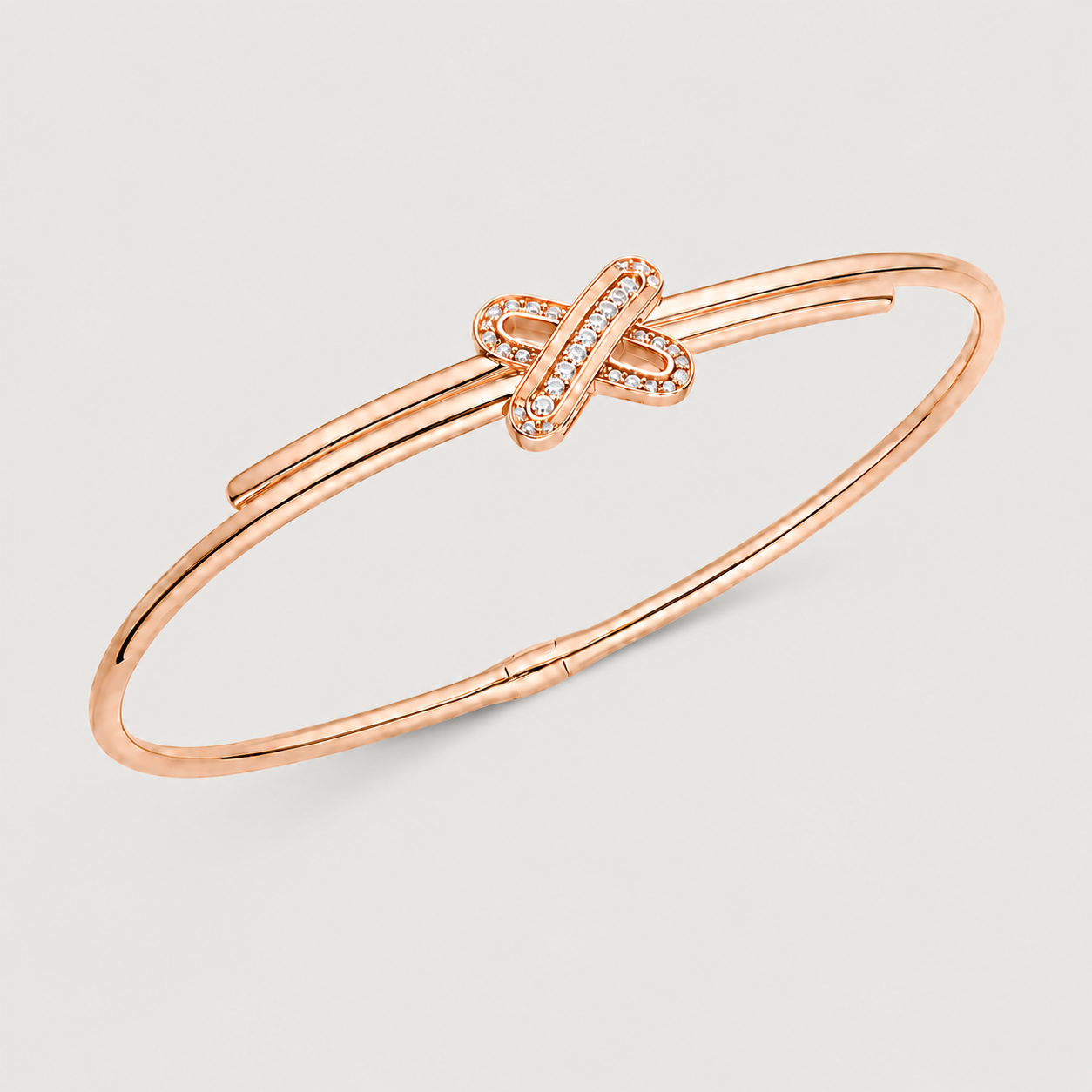 Relic Link Bangle (Rose Gold)