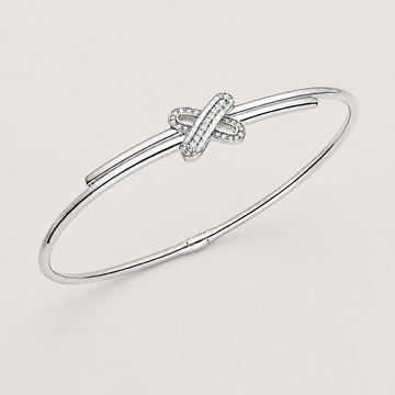 Relic Link Bangle (Silver)