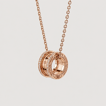 Relic Orbit Necklace (Rose Gold)