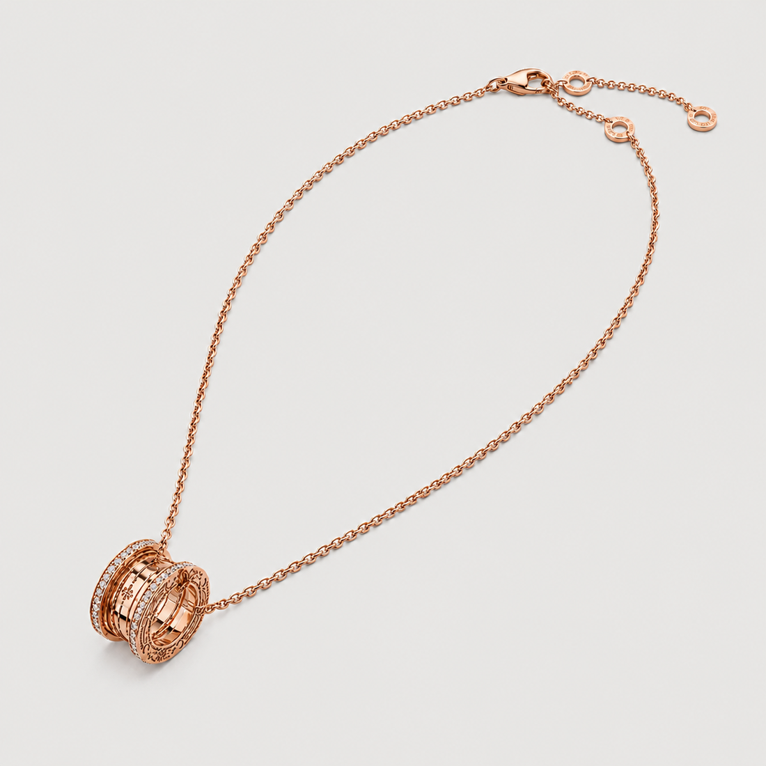 Relic Orbit Necklace (Rose Gold)