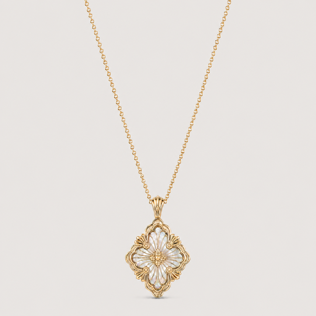 Relic Rosette Necklace