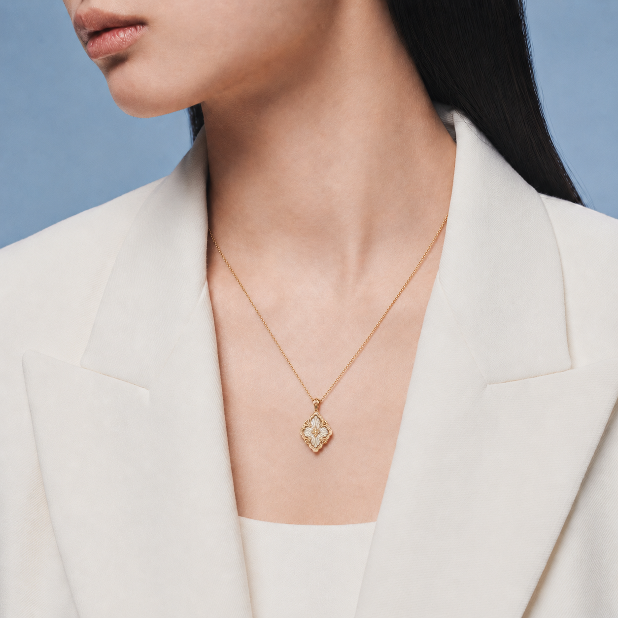 Relic Rosette Necklace