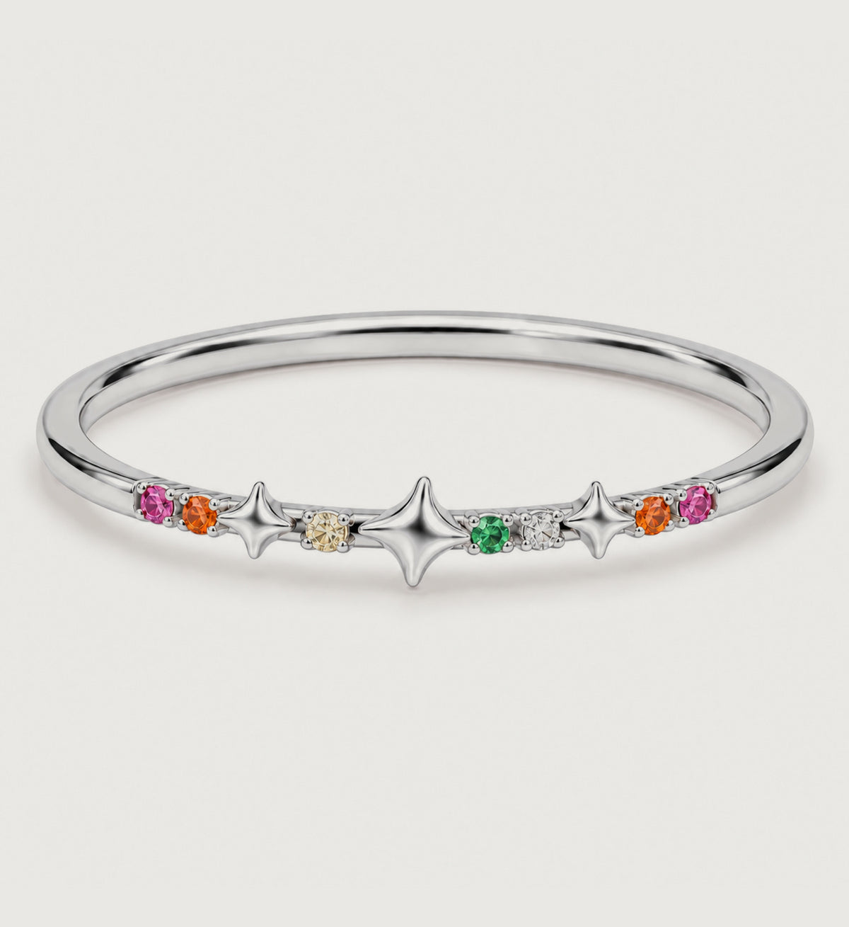 Astra Confetti Star Band (Silver), main product view