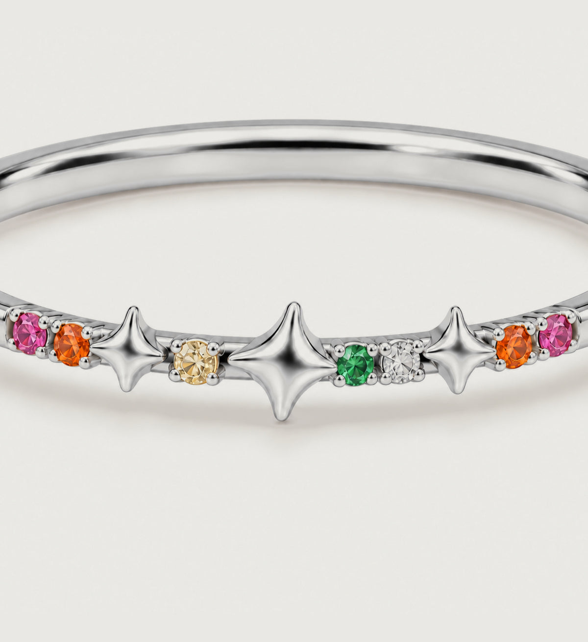 Astra Confetti Star Band (Silver), detail product view