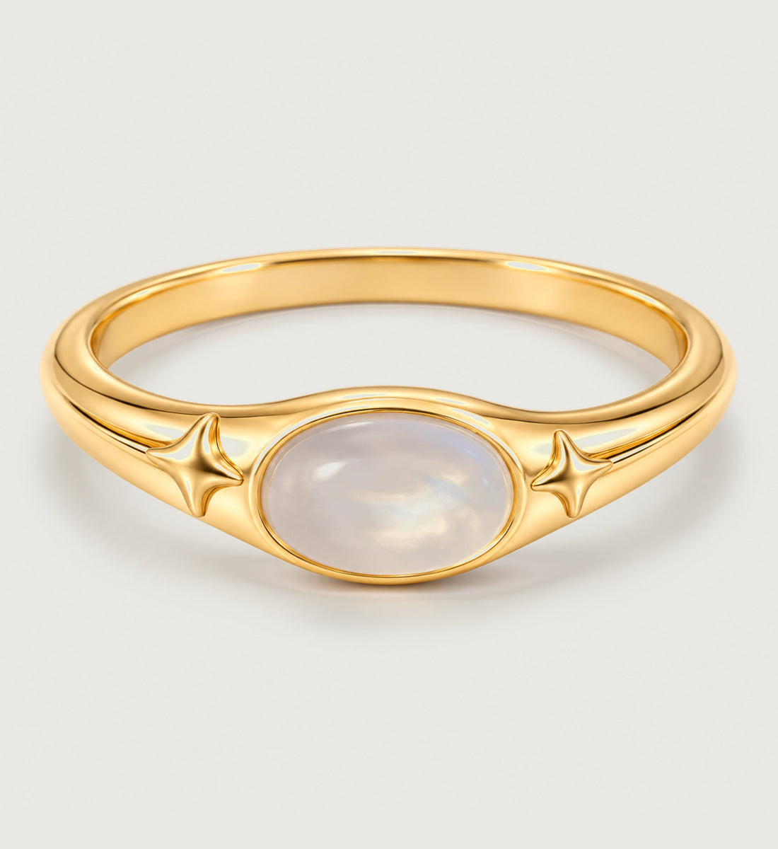 Astra Opaline Star Ring (Gold), main product view