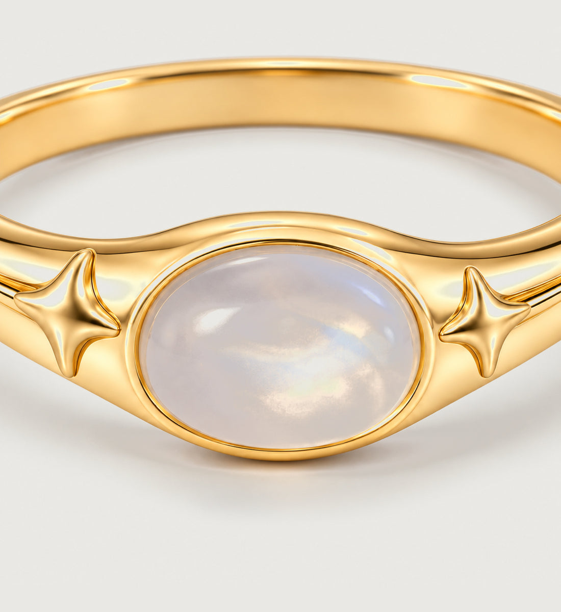 Astra Opaline Star Ring (Gold), main product view
