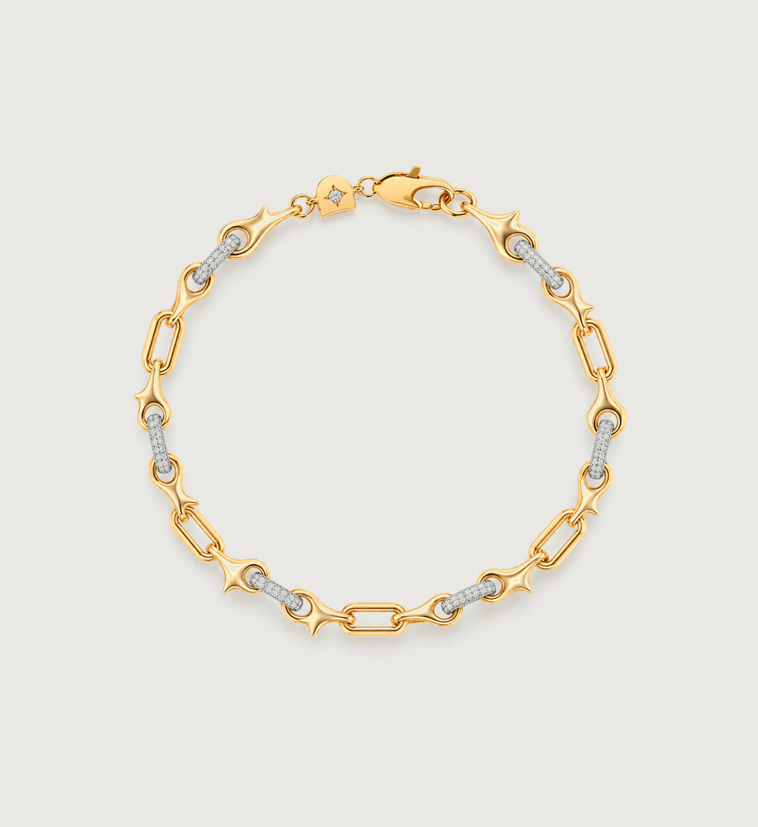 Astra Star Link Bracelet (Gold), main product view