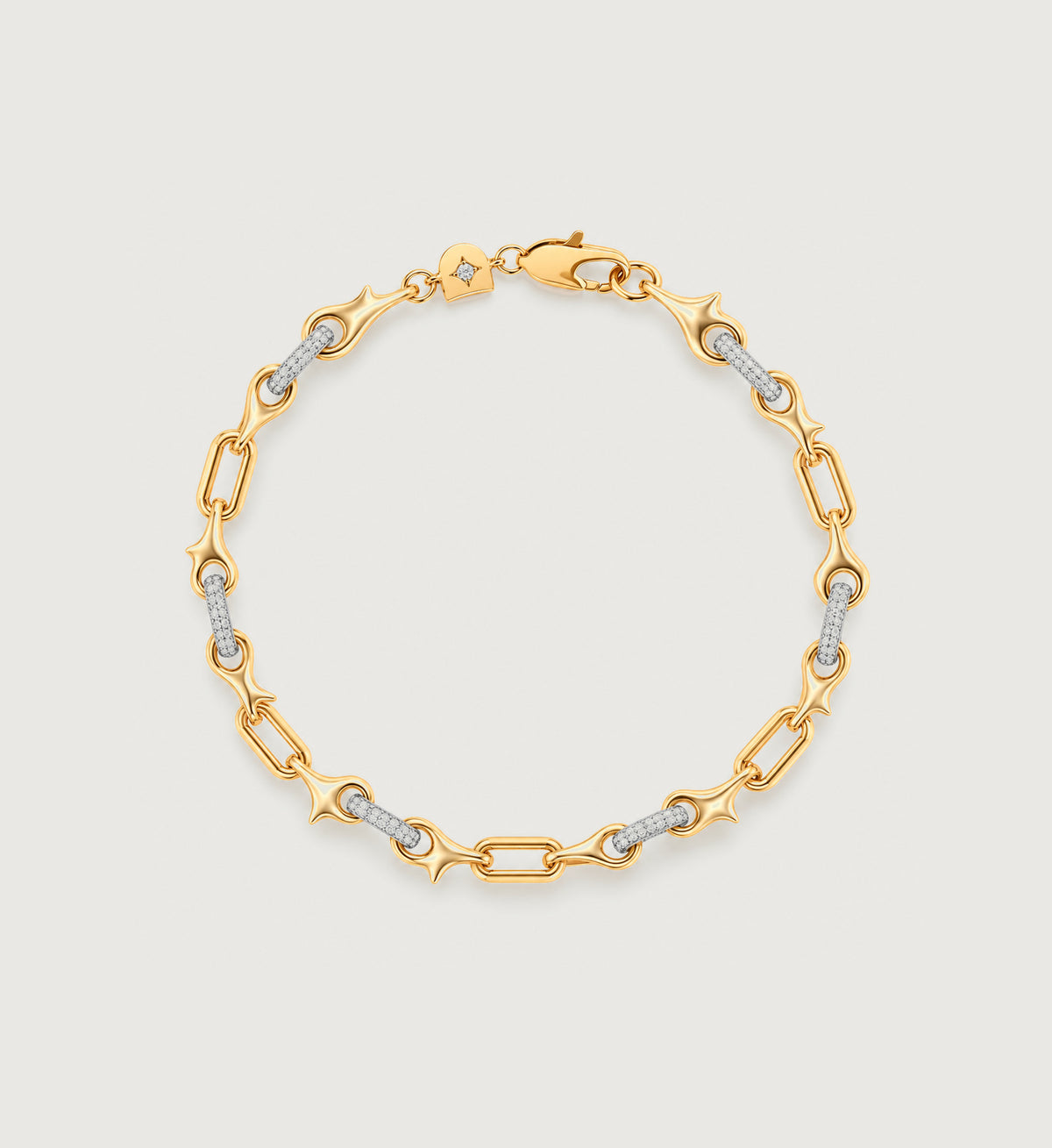Astra Star Link Bracelet (Gold), main product view