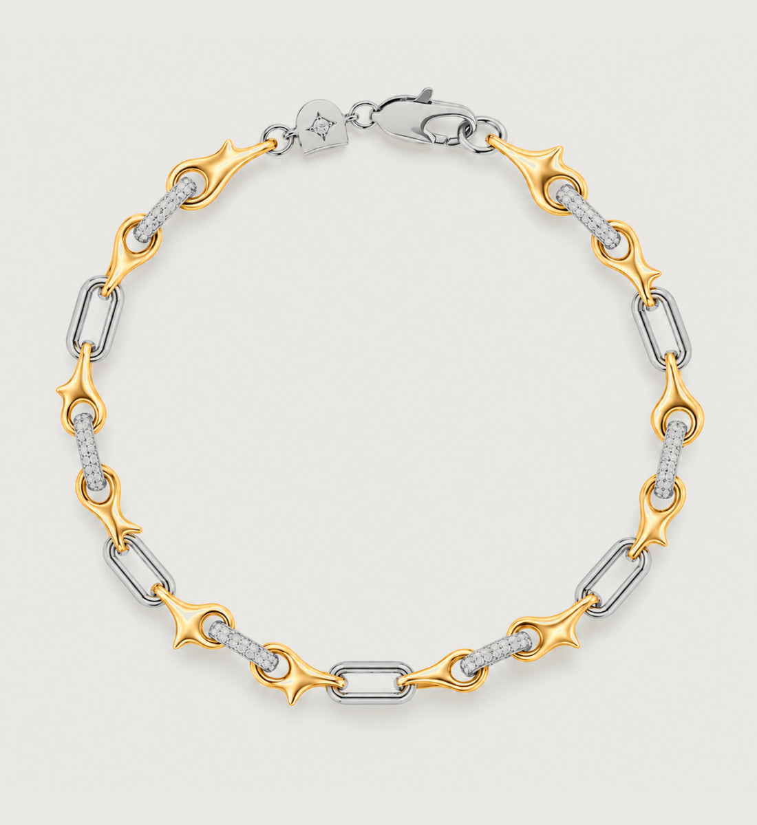 Astra Star Link Bracelet (Two-Tone), main product view