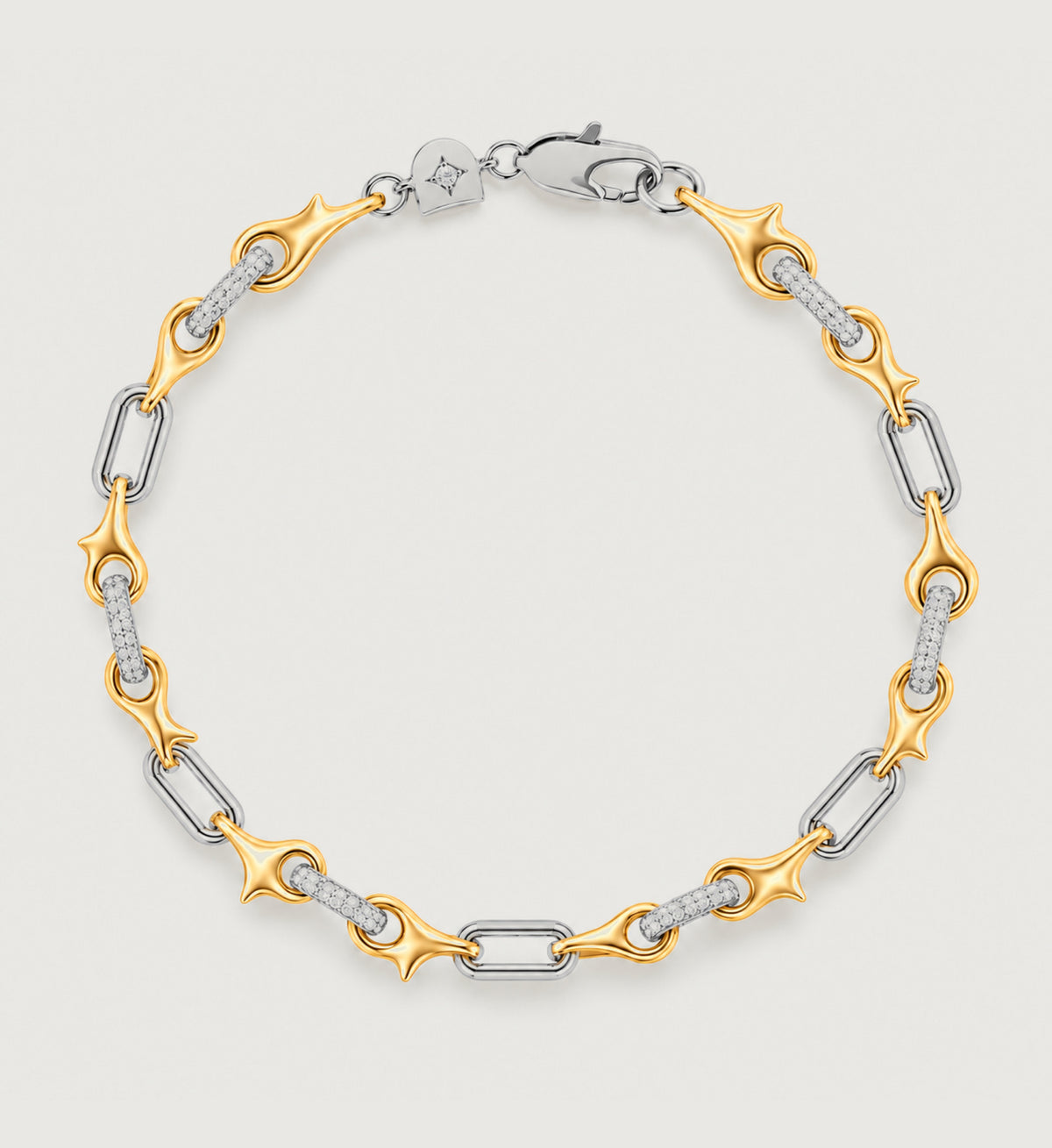 Astra Star Link Bracelet (Two-Tone), main product view