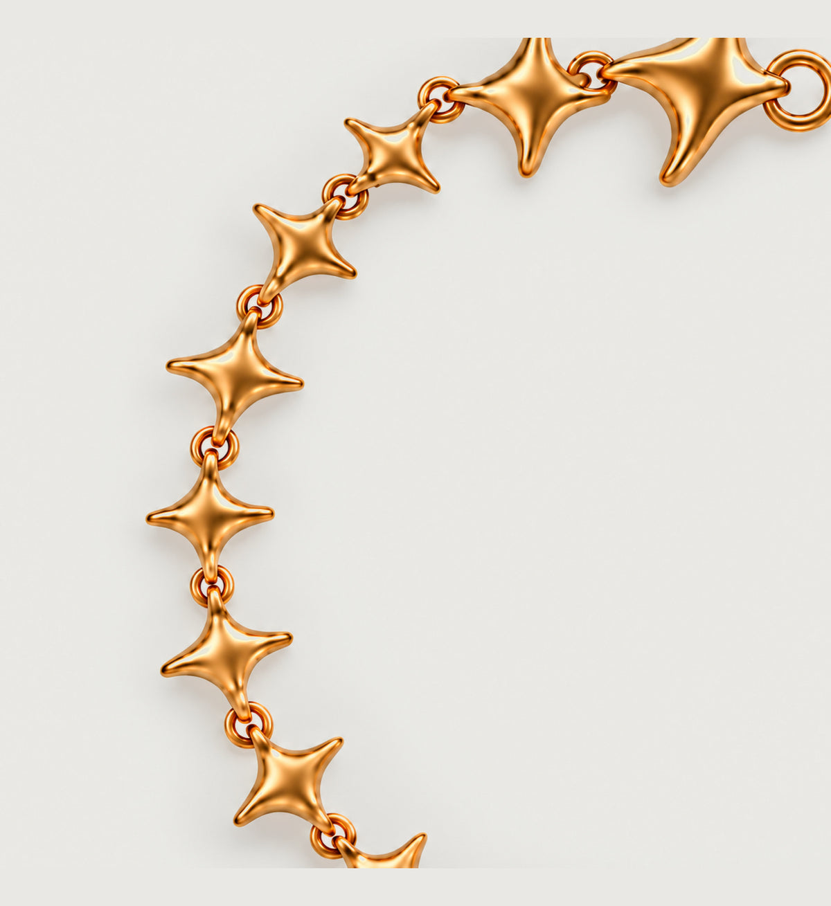 Astra Starfall Bracelet (Gold), detail product view