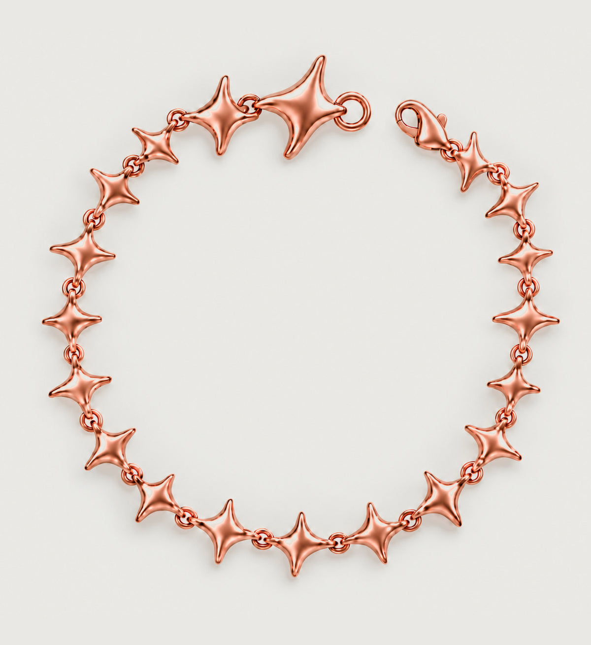 Astra Starfall Bracelet (Rose Gold), main product view