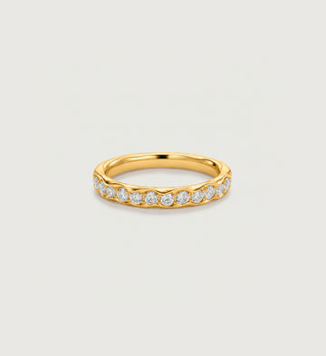 Celeste Pave Band (Gold), main product view