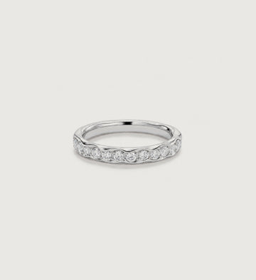 Celeste Pave Band (Silver), main product view