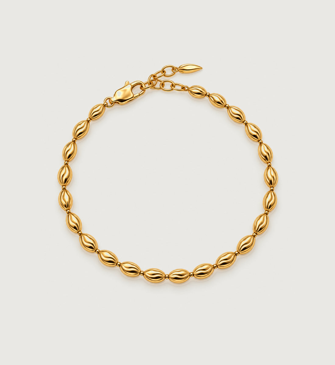 Elara Marquise Link Bracelet (Gold), main product view
