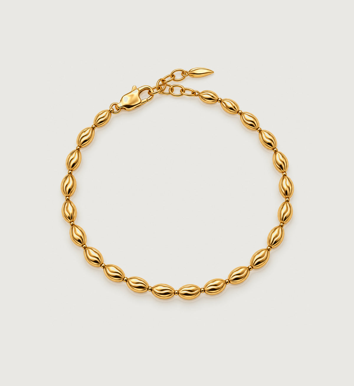 Elara Marquise Link Bracelet (Gold), main product view