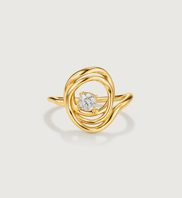 Nexa Open Orbit Ring (Gold), main product view