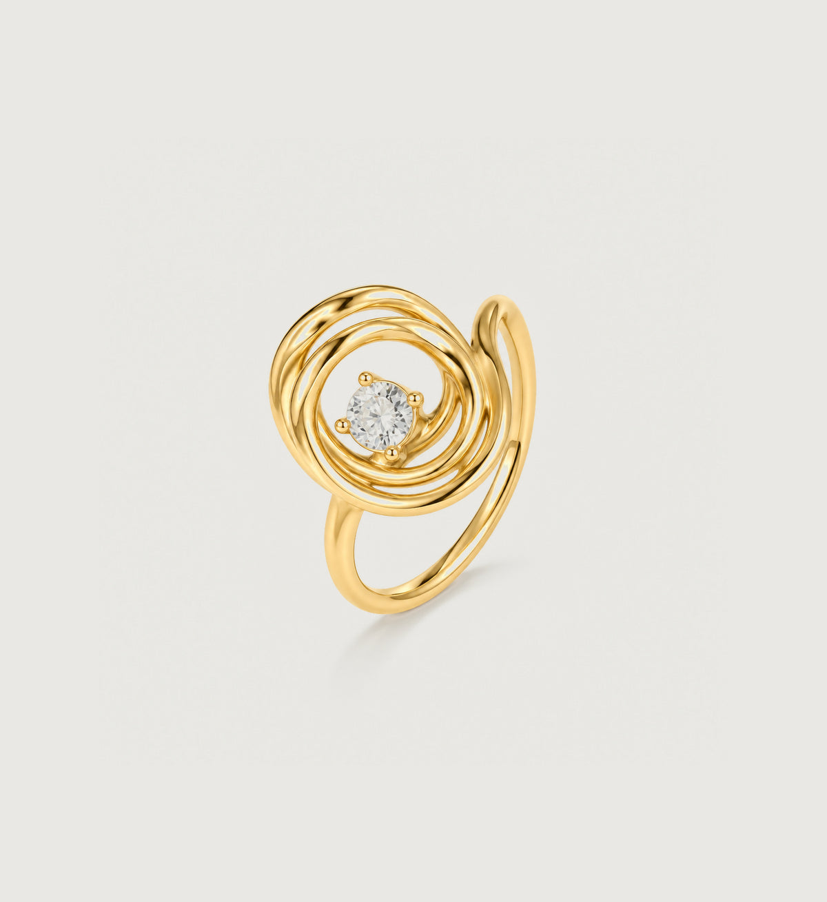 Nexa Open Orbit Ring (Gold), alternate product view