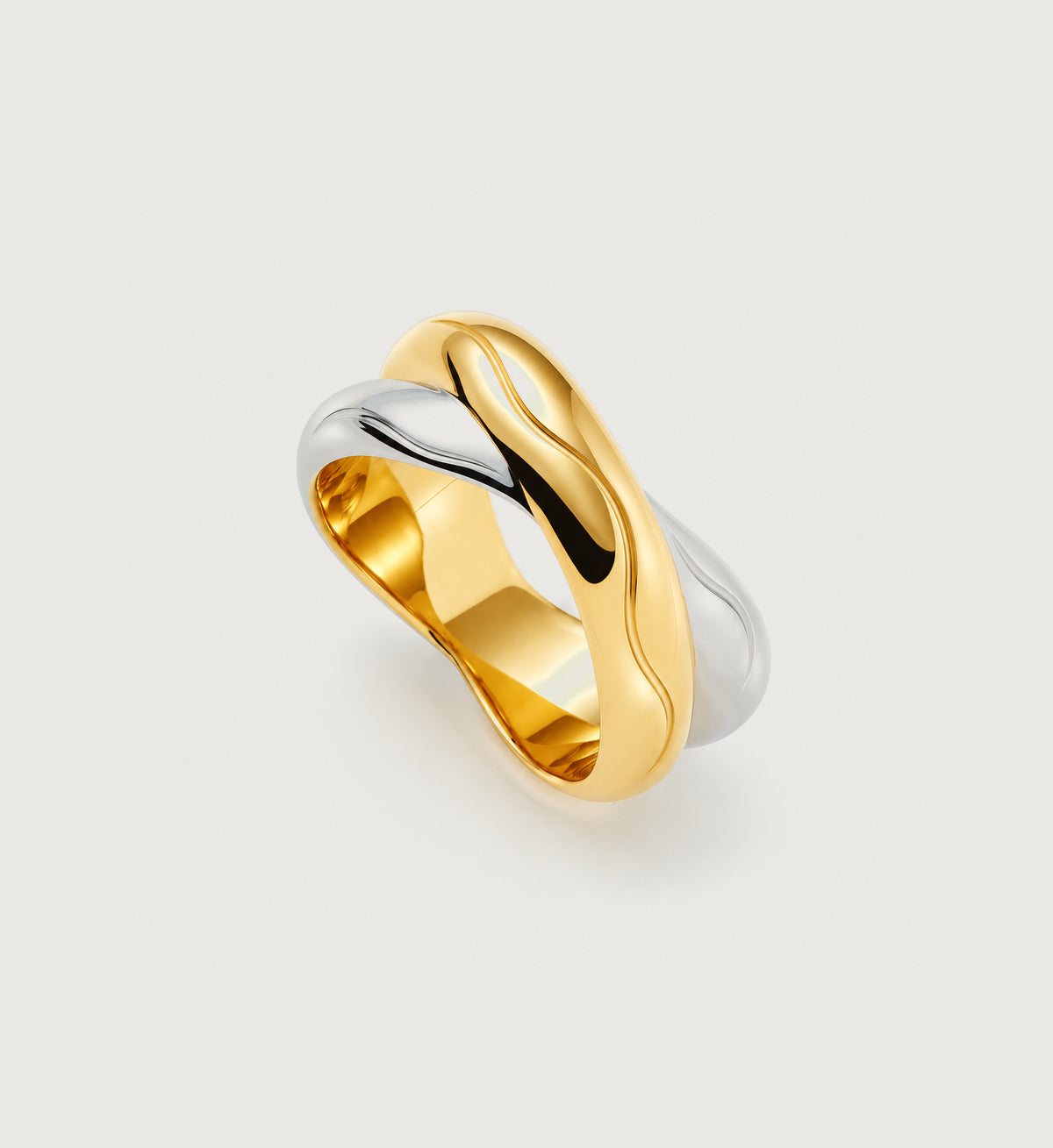 Noma Crossover Ring (Gold), main product view