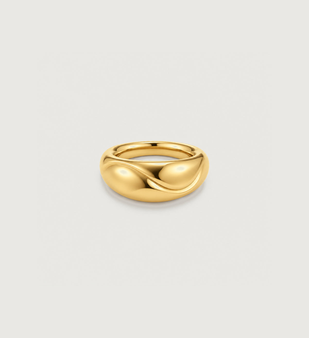 Onda Dome Ring (Gold), alternate product view